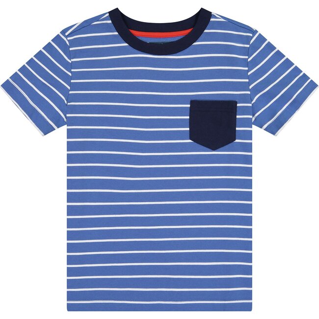Striped T-Shirt, Blue