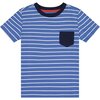 Striped T-Shirt, Blue - Tees - 1 - thumbnail