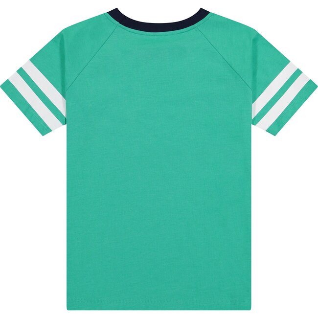Varsity T-Shirt, Green - Tees - 5