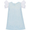 Suzanne Dress, Blue - Dresses - 1 - thumbnail