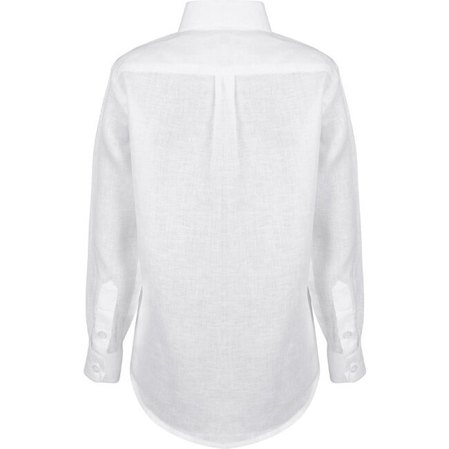 Samuel Boy Shirt, White - Shirts - 4