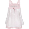 Bridgitte Set, White/Pink - Dresses - 2