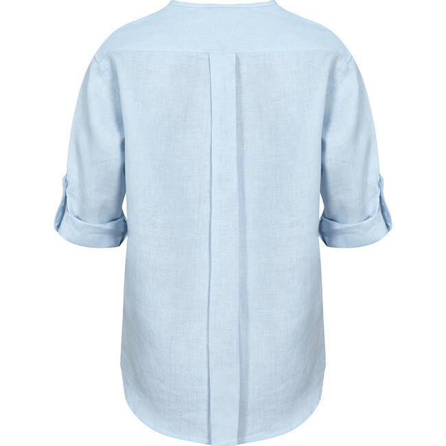 Resort Boy Shirt, Blue - Shirts - 4