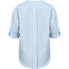 Resort Boy Shirt, Blue - Shirts - 4