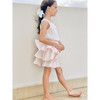 Annette Set, White/Pink - Dresses - 2