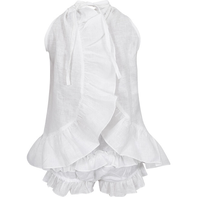 Georgette Set, White - Dresses - 3