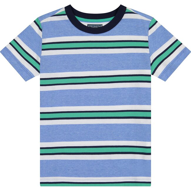Striped T-Shirt, Multi - Tees - 1