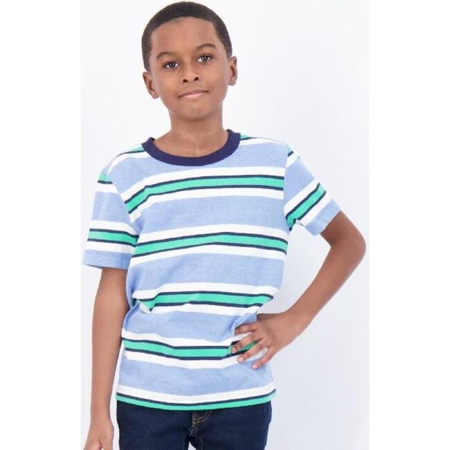Striped T-Shirt, Multi - Tees - 4