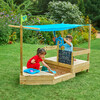Ahoy Wooden Play Boat - Playhouses - 2