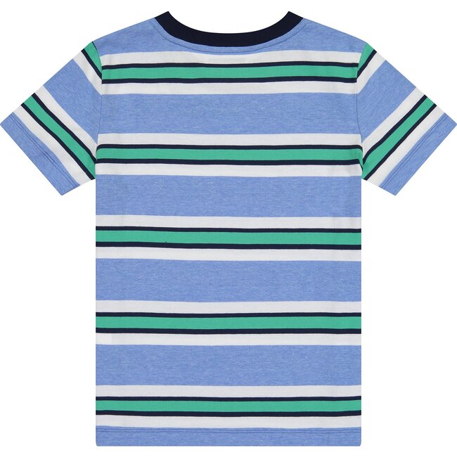 Striped T-Shirt, Multi - Tees - 5