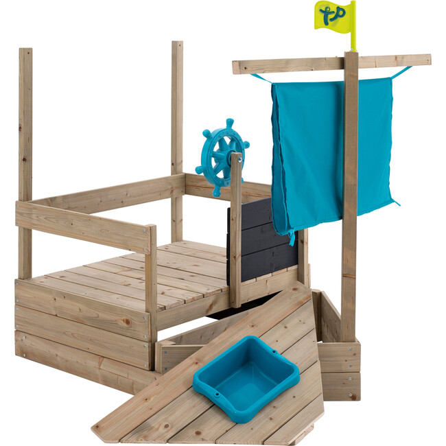 Ahoy Wooden Play Boat - Playhouses - 4