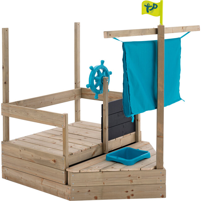 Ahoy Wooden Play Boat - Playhouses - 5