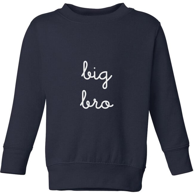 Big Bro Classic Crewneck Fleece, Navy