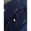 Adult Classic Crewneck Fleece, Navy - Sweatshirts - 2 - thumbnail