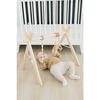 Natural Wood Gym with White Toys - Activity Gyms - 3 - thumbnail
