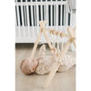 Natural Wood Gym with White Toys - Activity Gyms - 5