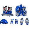 Inline Training Skate Combo Set, Blue - Sports Gear - 1 - thumbnail
