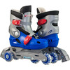 Inline Training Skate Combo Set, Blue - Sports Gear - 2