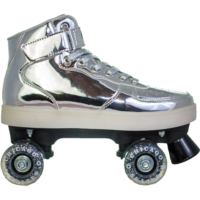 Pulse Sizzle Light-Up Skates, Silver - Sports Gear - 1