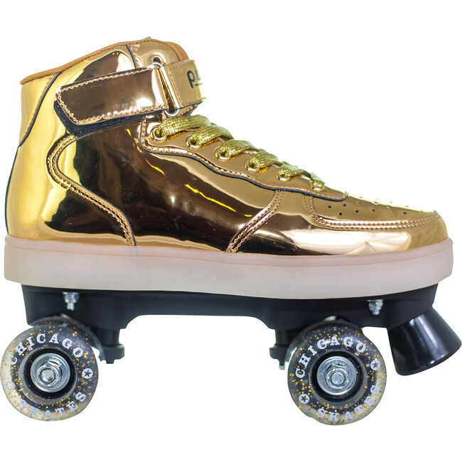 Pulse Sizzle Light-Up Skates, Gold - Sports Gear - 1