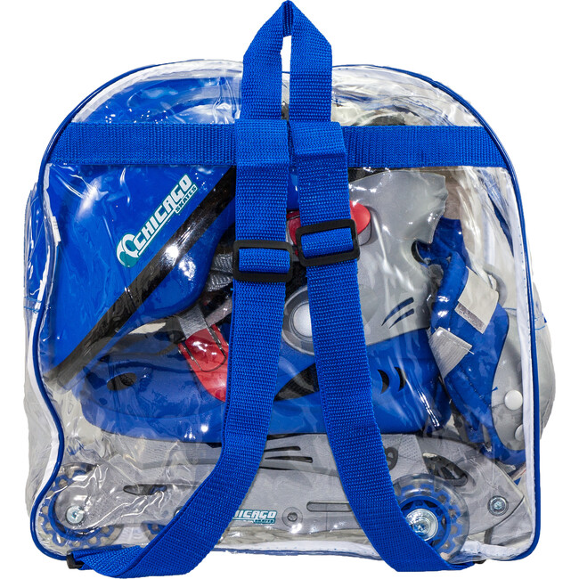 Inline Training Skate Combo Set, Blue - Sports Gear - 6