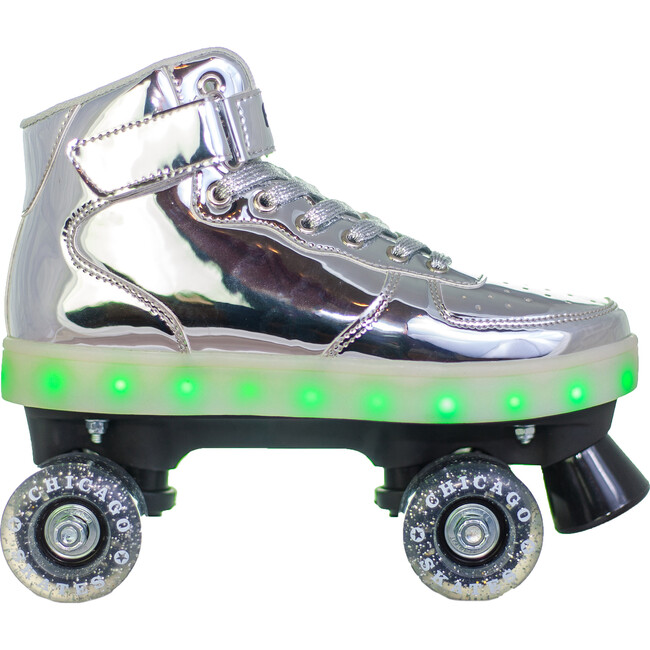 Pulse Sizzle Light-Up Skates, Silver - Sports Gear - 4