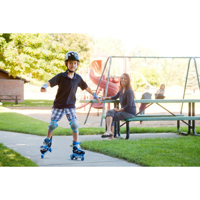 Inline Training Skate Combo Set, Blue - Sports Gear - 7