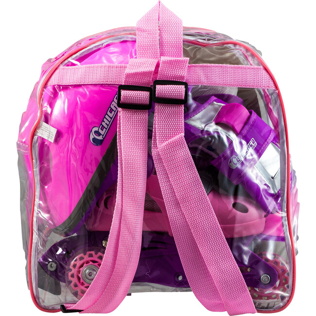 Inline Training Skate Combo Set, Pink/Purple - Sports Gear - 6