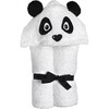 Panda Hooded Towel, White - Towels - 1 - thumbnail