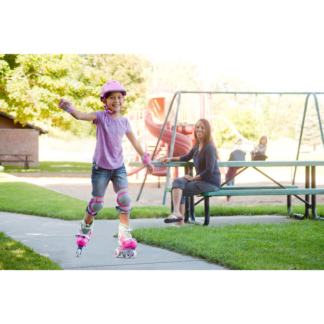 Inline Training Skate Combo Set, Pink/Purple - Sports Gear - 7