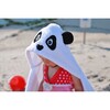Panda Hooded Towel, White - Towels - 2