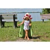 Flower Hooded Towel, Yellow - Towels - 2