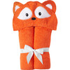 Fox Hooded Towel, Orange - Towels - 1 - thumbnail