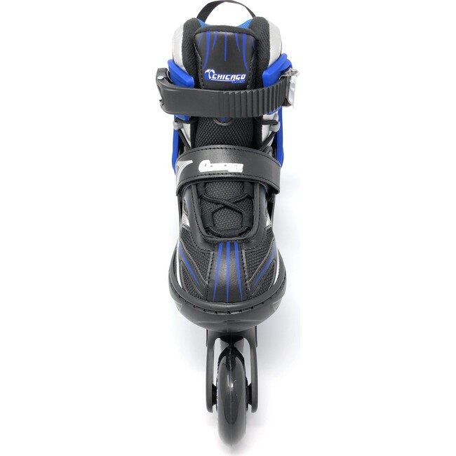 Adjustable Inline Skates, Blue/Black - Sports Gear - 4