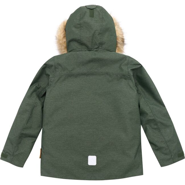 *Exclusive* Reimatec Winter Jacket, Outa Green - Coats - 4