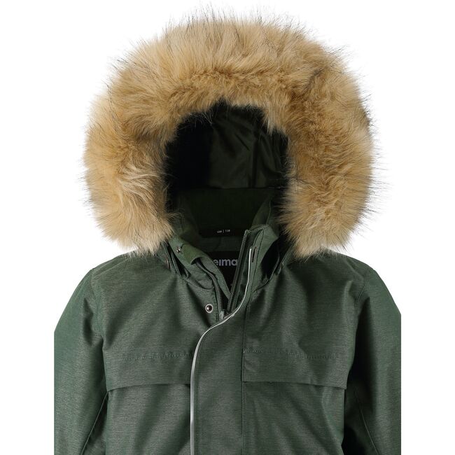 *Exclusive* Reimatec Winter Jacket, Outa Green - Coats - 5