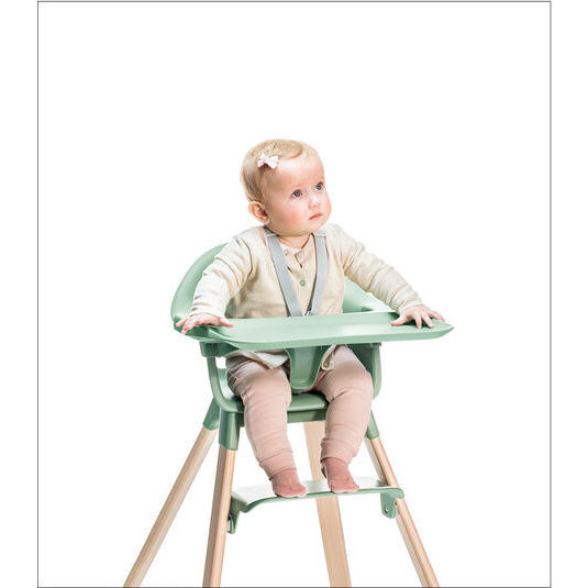 Stokke® Clikk™ High Chair, Clover Green - Highchairs - 7