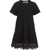 Lina Dress, Black - Dresses - 1 - thumbnail