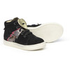 Lace-Up Sneakers, Black - Sneakers - 2