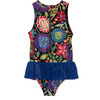 *Exclusive* Tuto Matyo Floral One Piece, Maisonette Blue - One Pieces - 2