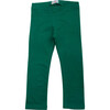 Cotton Leggings, Green - Leggings - 1 - thumbnail