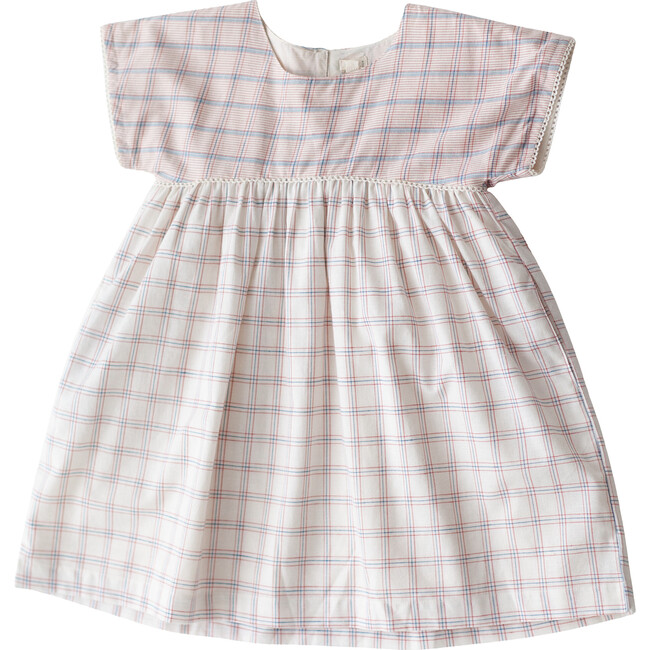White Chex Gooseberry Dress - Lali Dresses | Maisonette