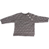Triangle Sweater, Charcoal - Sweaters - 1 - thumbnail
