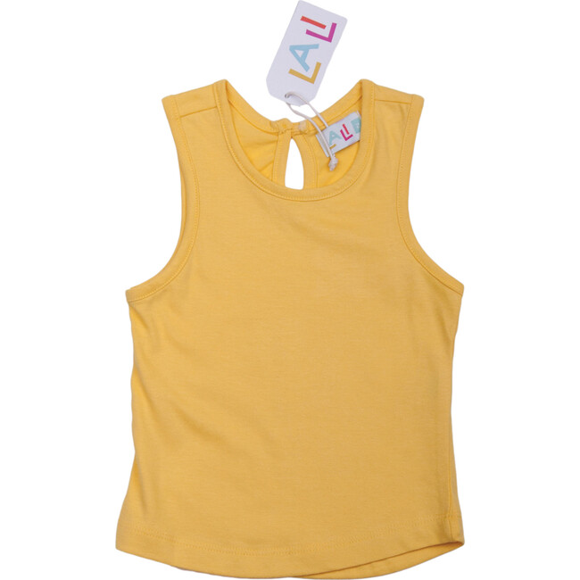 Tank Top, Yellow - Tees - 1