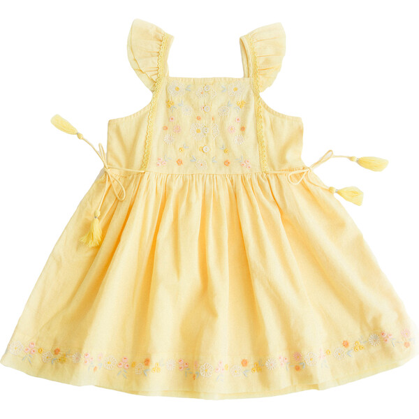 Pinafore Dress, Yellow - Lali Dresses | Maisonette