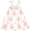 Jaipur Dress, Flower Pot Block Print - Dresses - 1 - thumbnail
