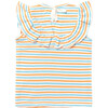 Ruffle Top, Stripes - Tees - 2
