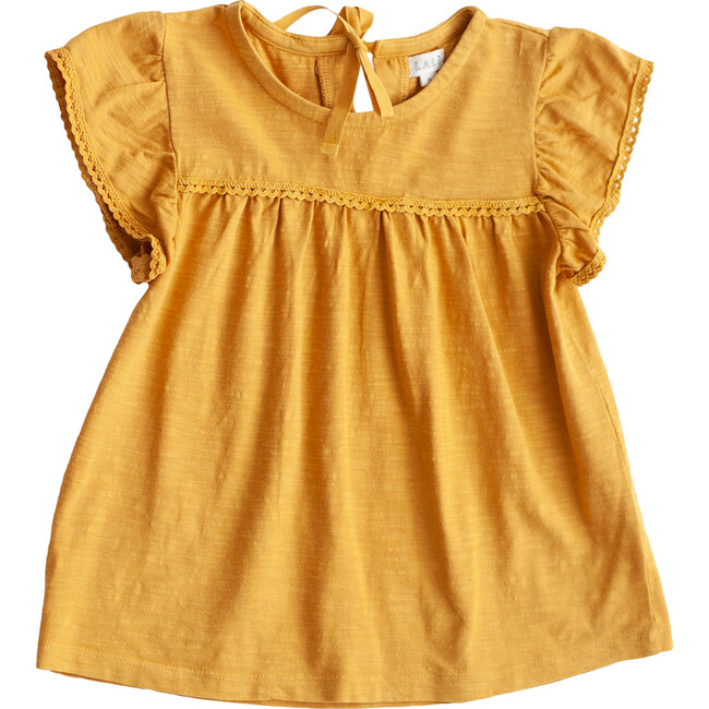 Mustard Daisy Top - Blouses - 1