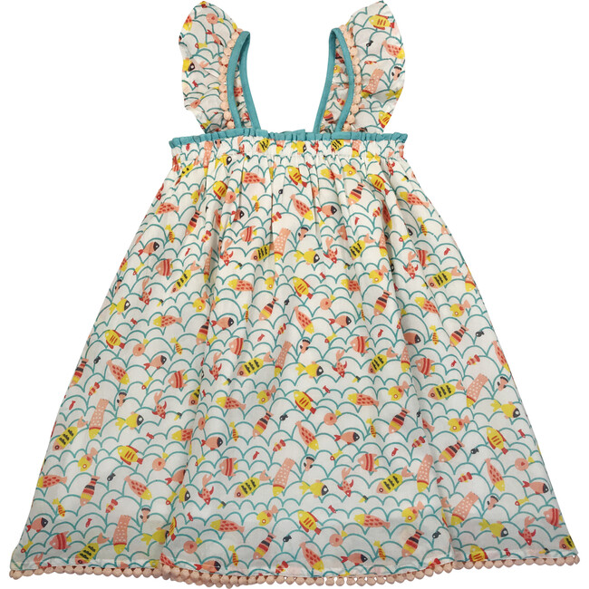 Molly Dress, Fishy Waves - Dresses - 1