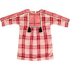 Juliette Dress, Red Checks - Dresses - 1 - thumbnail